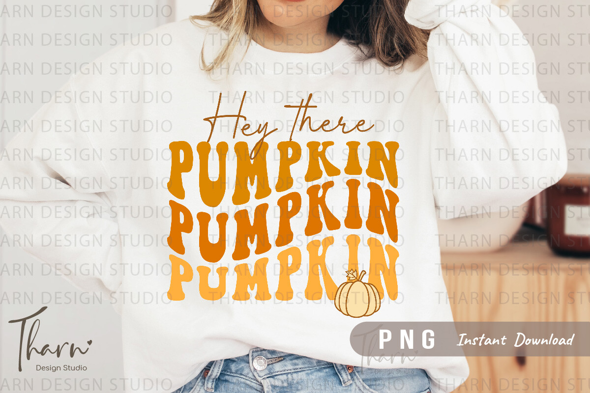 Fall Pumpkin Retro Autumn Sublimation Graphic by DSIGNS · Creative Fabrica