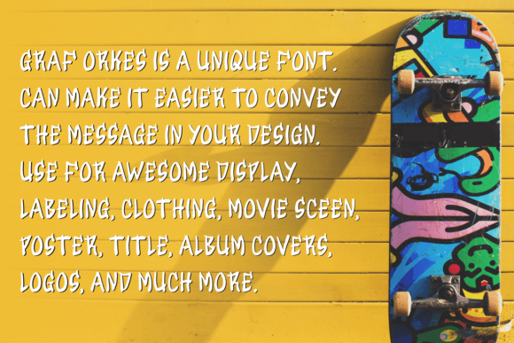 Graf Orkes Font - Preview 1