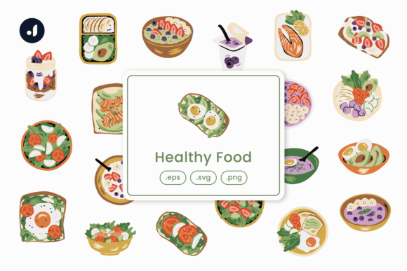 Healthy Food Illustration