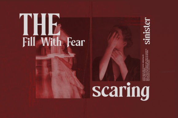 Horrifal Font PNG with transparent background - Preview 4