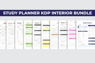 Kdp Interior Study Planner Bundle Graphic by musamahamud81 · Creative ...