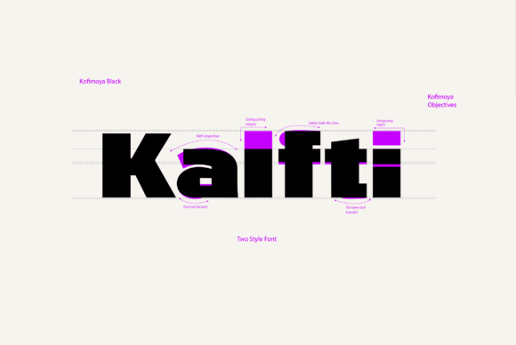 Kofimoya Font PNG with transparent background - Preview 6