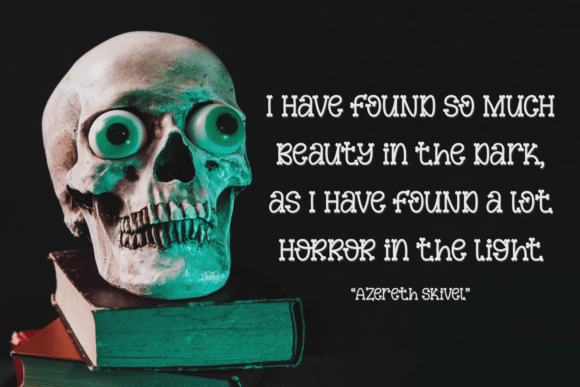 Oktobones Font PNG with transparent background - Preview 1