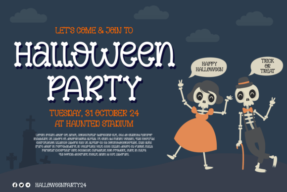 Oktobones Font PNG with transparent background - Preview 3
