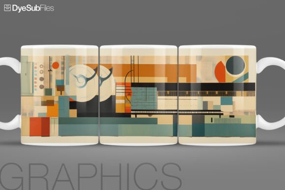 Vintage Pop Collage Coffee Mug Wrap Art Graphics