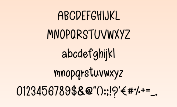 Chillax Font - Preview 1