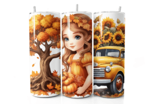 Cozy Fall Tumbler Wrap Sublimation Graphic by Finiolla Design ...