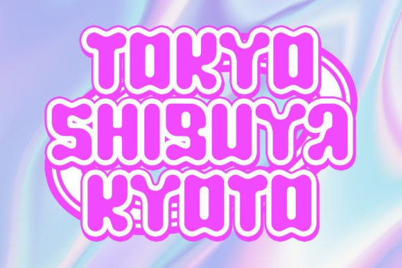 Cute World Font PNG with transparent background - Preview 2