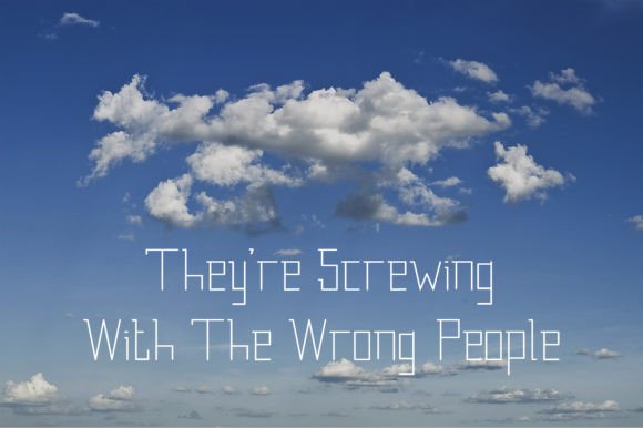 Dream Cloud Font PNG with transparent background - Preview 2