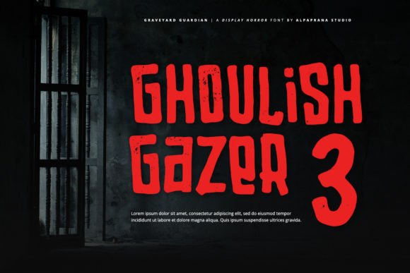 Graveyard Guardian Font - Preview 1