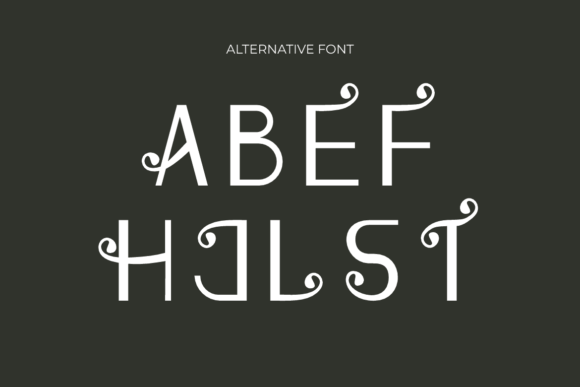 Hofiuke Font PNG with transparent background - Preview 5