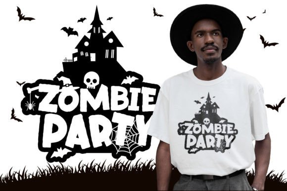 Horror Party Font PNG with transparent background - Preview 3