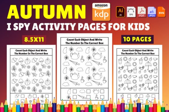 I Spy Autumn Activity Pages