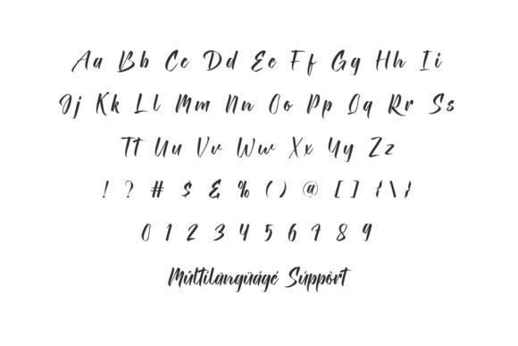 Mountanious Font PNG with transparent background - Preview 2