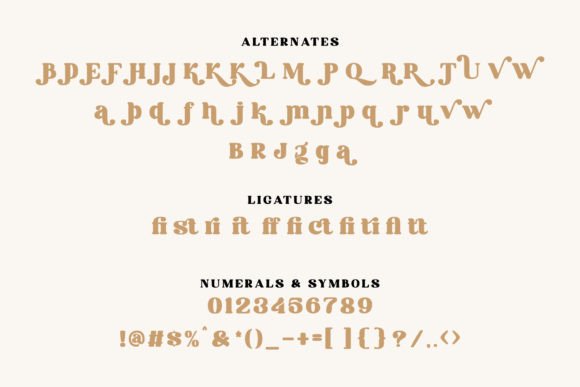 Qalista Font PNG with transparent background - Preview 2
