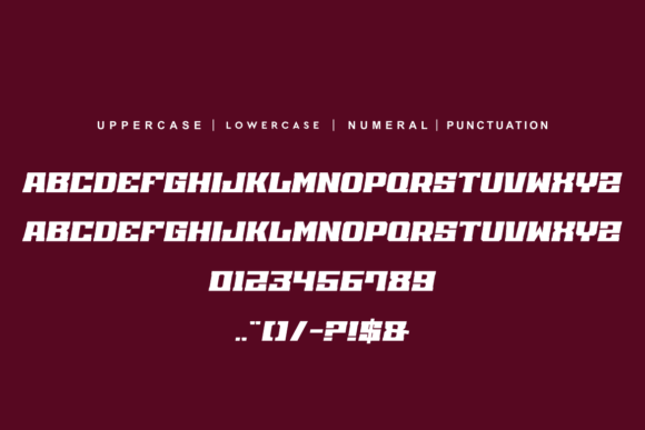 Skils Gaming Font font preview - 4