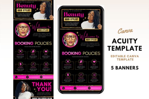 Acuity Template Makeup Artist