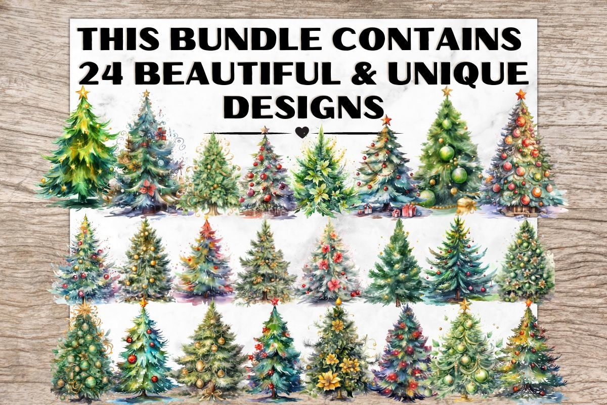 Festive Christmas Trees - photo 2