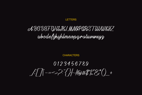Flanessa Font - Preview 4