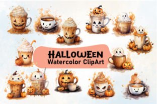 HALLOWEEN WATERCOLOR CLIPART SET Graphic by MT EXCLUSIVE · Creative Fabrica
