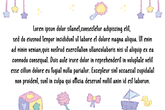 Kids Note Font - Preview 4
