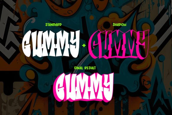Metro Graffi Font font preview - 3