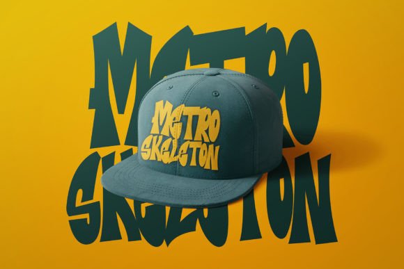 Metro Graffi Font font preview - 5