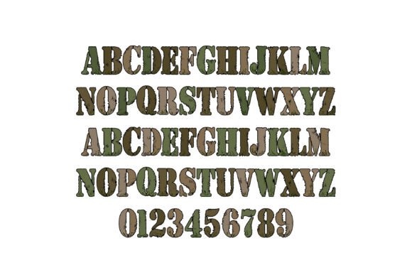 Army Depot Font - Preview 1