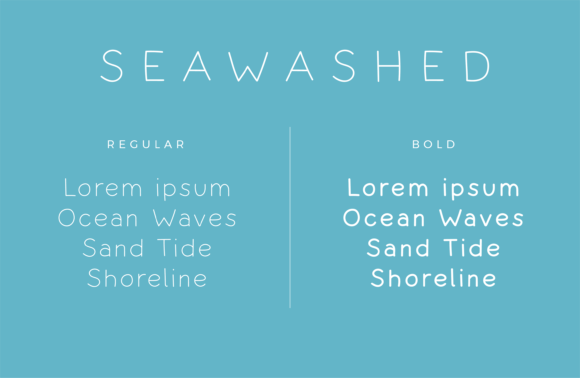 Beach Waves Duo Font - Preview 3