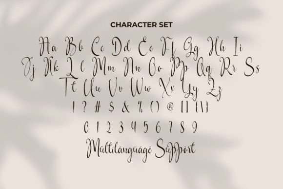 Bellecia Felipe Font PNG with transparent background - Preview 2