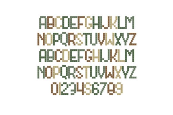 Builders Army Font - Preview 1