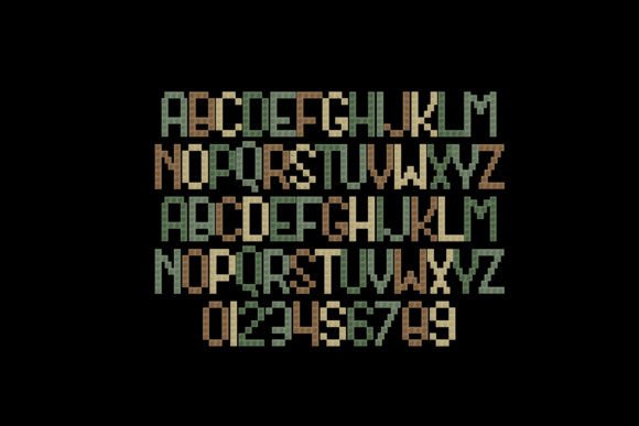 Builders Army Font - Preview 2
