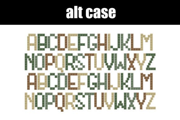 Builders Army Font - Preview 6