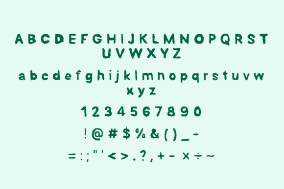 Bushy Font - Preview 5