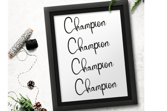 Champion Font - Preview 3