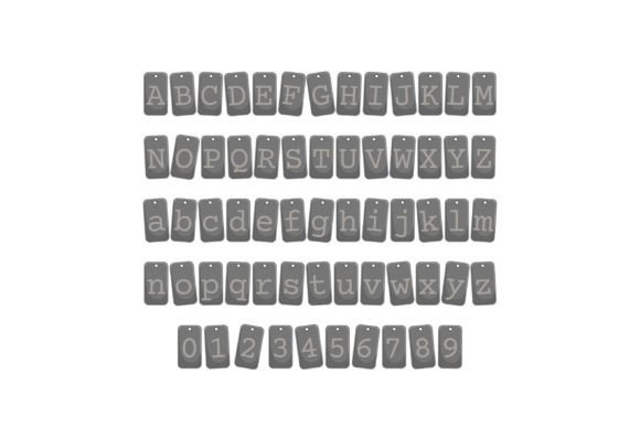 Dog Tag Font - Preview 1
