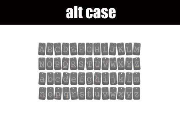 Dog Tag Font - Preview 6