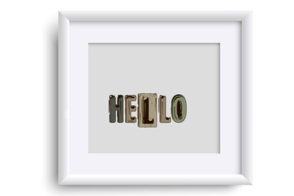 Fifties Imprint Font PNG with transparent background - Preview 4