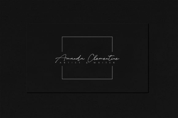 Fine Art Duo Font - Preview 6