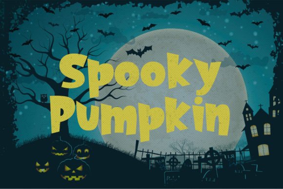 Ghost Night Font PNG with transparent background - Preview 1