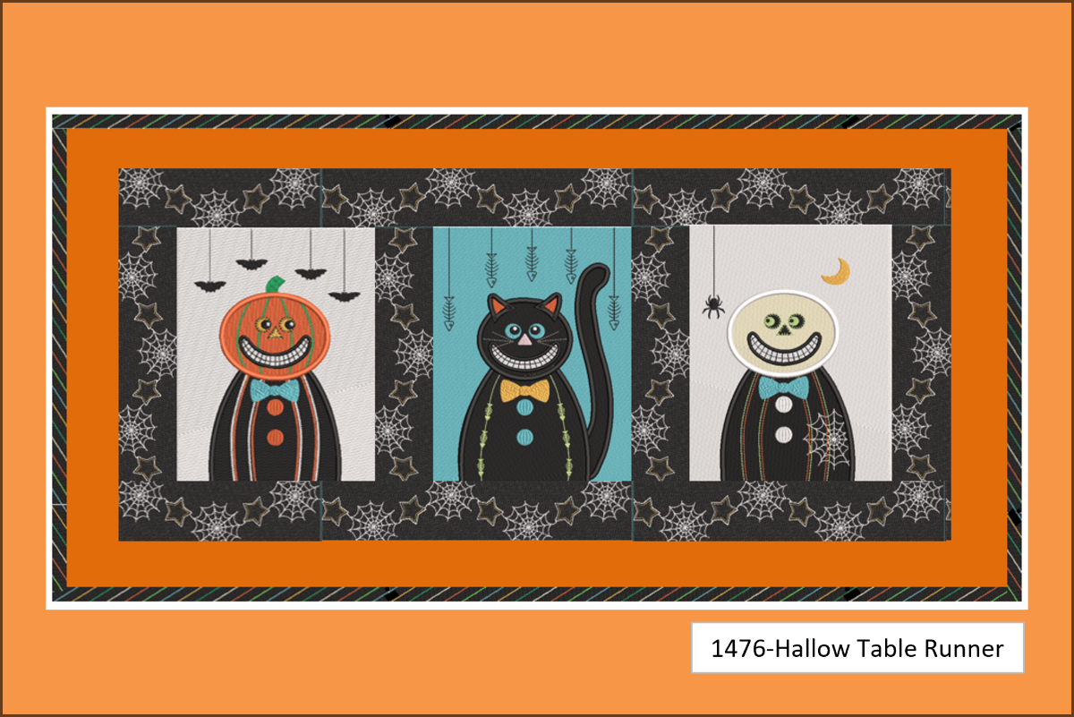 Hallow Table Runner/Wall Hanging