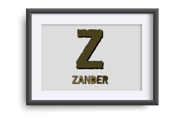 Jarhead Font PNG with transparent background - Preview 3