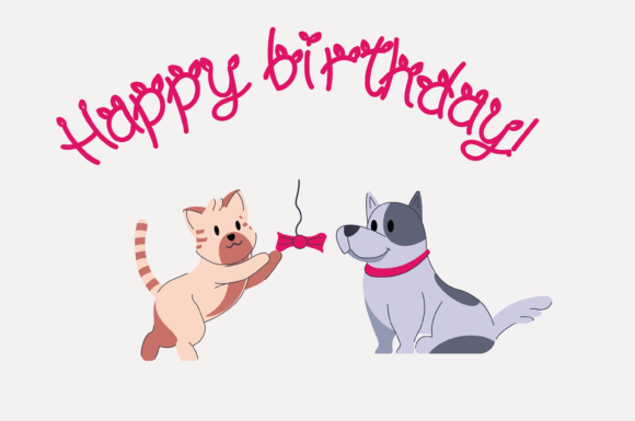 Kitten Lovely Font - Preview 2