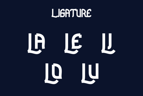 Losmeri Font PNG with transparent background - Preview 4