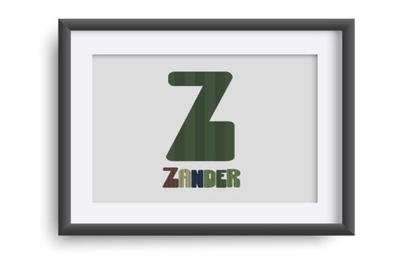 Military Striper Font PNG with transparent background - Preview 3