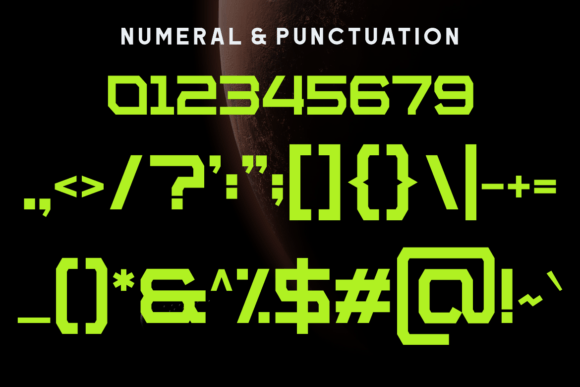 Moeky Font PNG with transparent background - Preview 3
