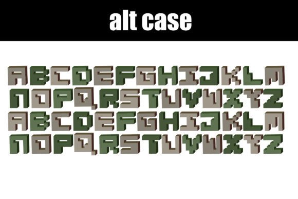 Over and out Font PNG with transparent background - Preview 6
