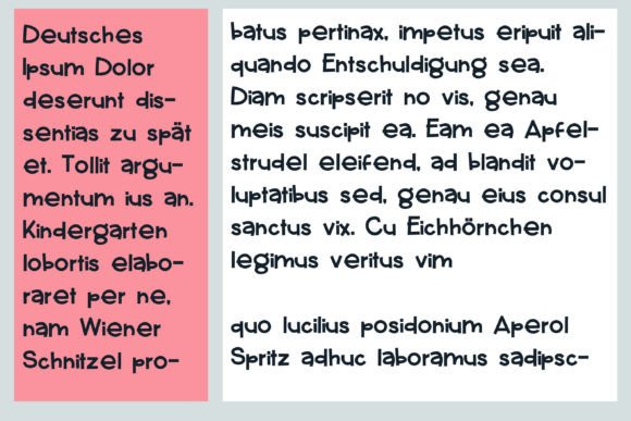 Pink Drink Font PNG with transparent background - Preview 6