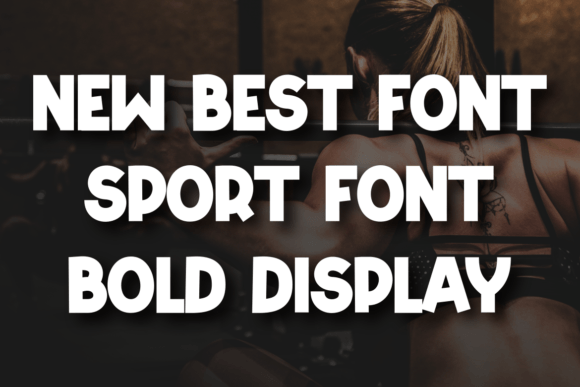 Qesport Font PNG with transparent background - Preview 2