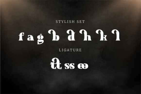 Glooser Font PNG with transparent background - Preview 6
